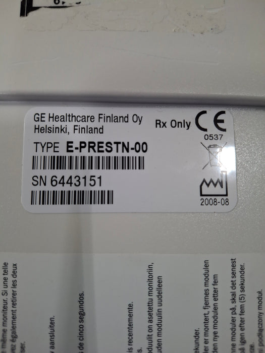 GE Healthcare E-PRESTN-00 Module