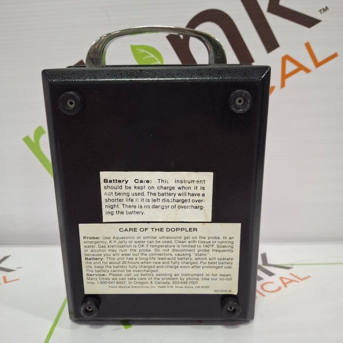 Parks 811-B Doppler Flow Detector