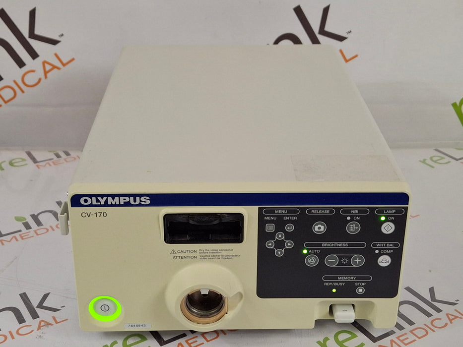 Olympus CV-170 Video Processor and LED Light Source