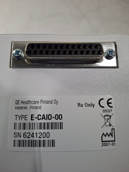 GE Healthcare GE Healthcare E-CAiO-00 Gas Exhaust Module Patient Monitors reLink Online