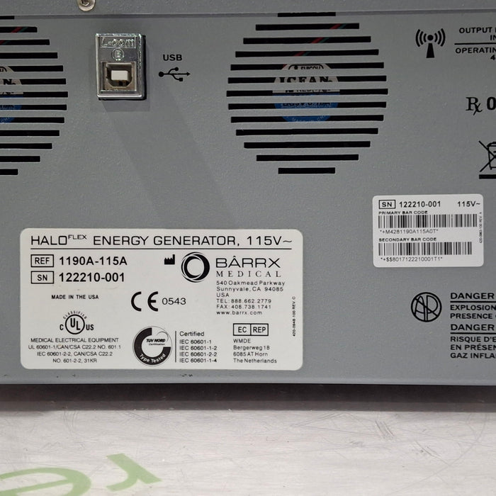 Covidien Flex RFA Energy Generator
