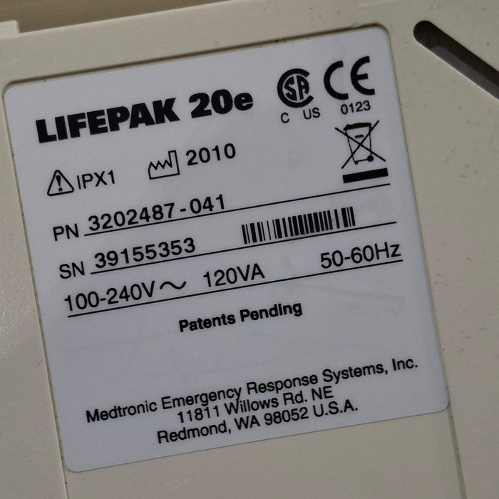 Physio-Control LifePak 20e Defibrillator