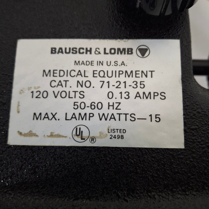 Bausch and Lomb Bausch and Lomb 71-21-35 Keratometer Ophthalmology reLink Online