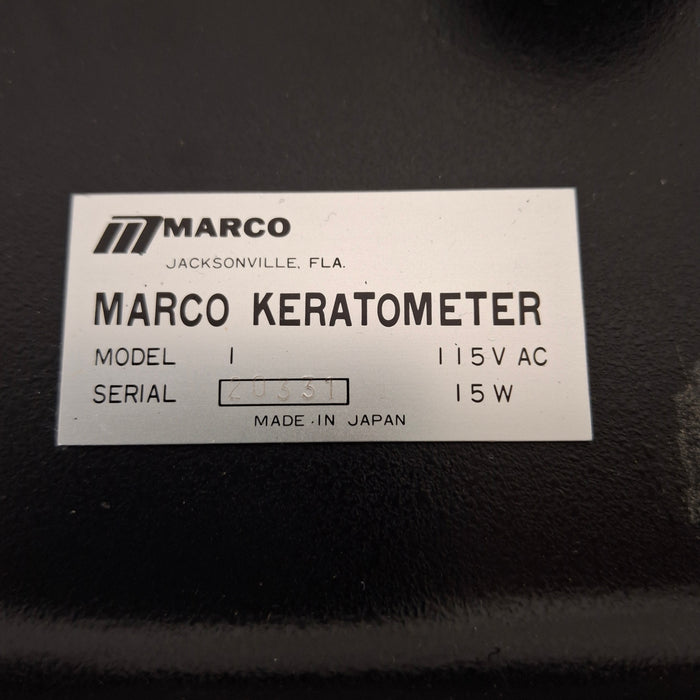 Marco Model 1 Keratometer
