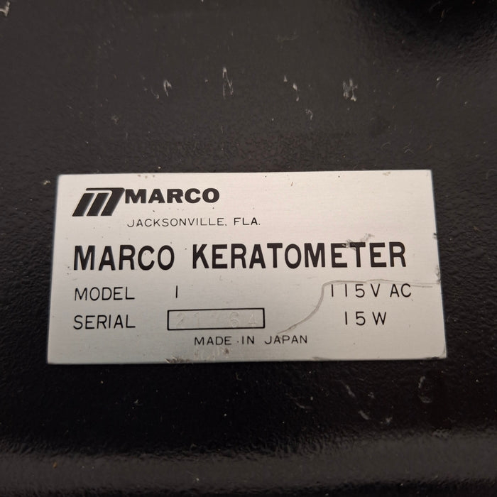 Marco Model 1 Keratometer