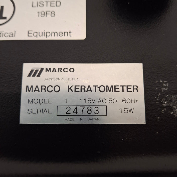 Marco Model 1 Keratometer