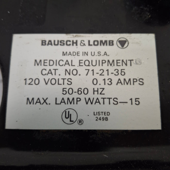 Bausch and Lomb Bausch and Lomb 71-21-35 Keratometer Ophthalmology reLink Online
