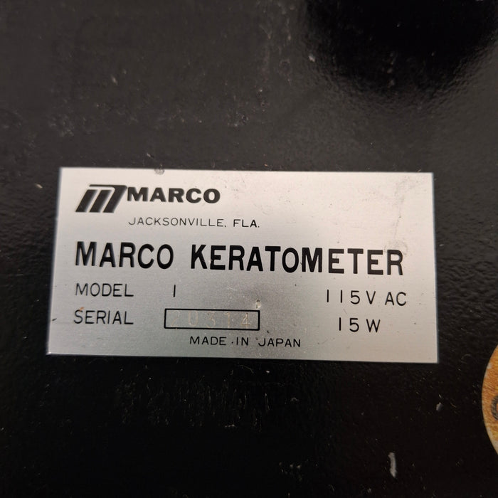 Marco Model 1 Keratometer