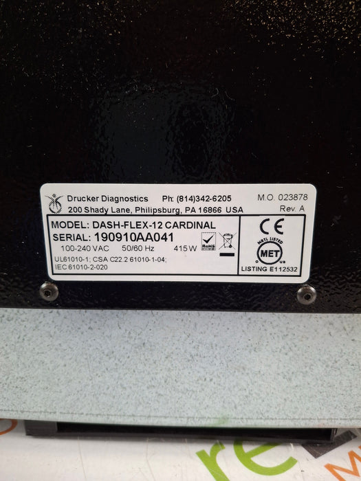 Drucker Diagnostics Dash Flex 12 Cardinal Centrifuge