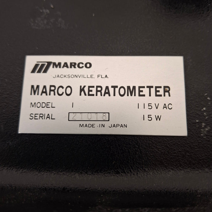 Marco Model 1 Keratometer