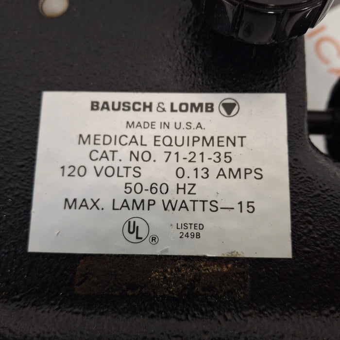 Bausch and Lomb Bausch and Lomb 71-21-35 Keratometer Ophthalmology reLink Online