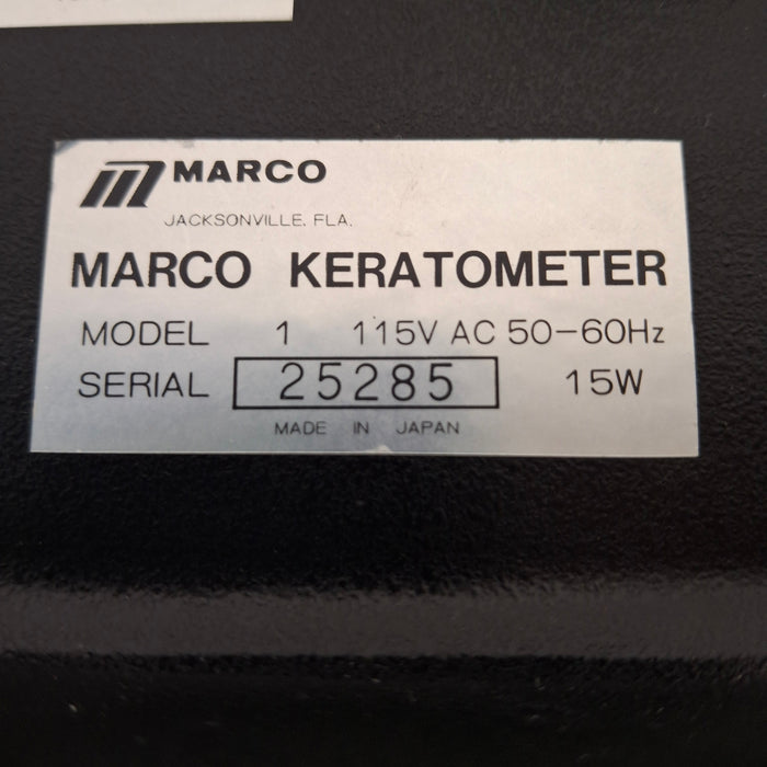 Marco Model 1 Keratometer