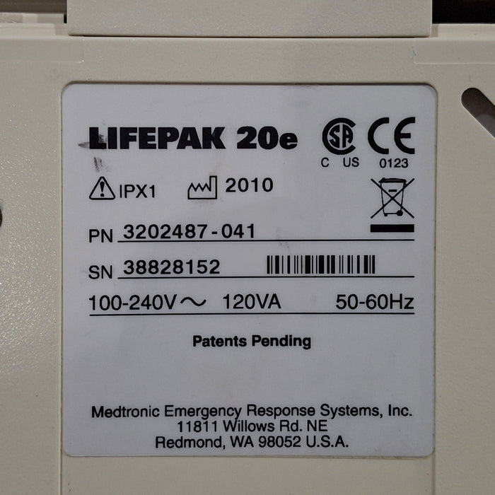 Physio-Control Physio-Control LifePak 20e Defibrillator Defibrillators reLink Online