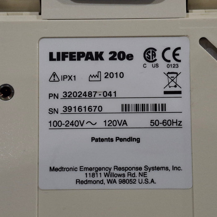 Physio-Control LifePak 20e Defibrillator