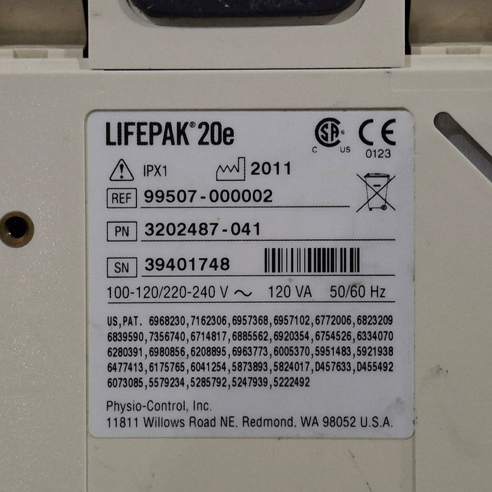 Physio-Control LifePak 20e Defibrillator
