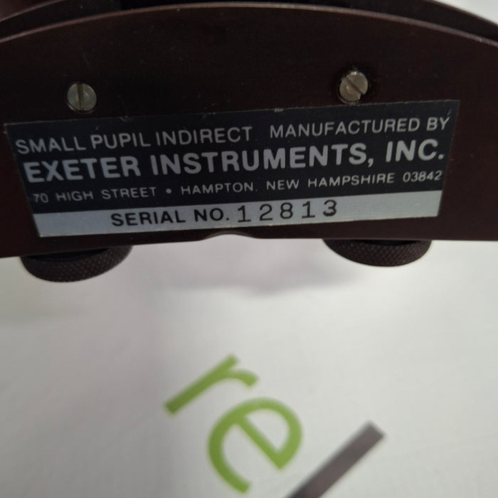 Exeter Instruments Exeter Instruments Indirect Opthalmoscope Ophthalmology reLink Online