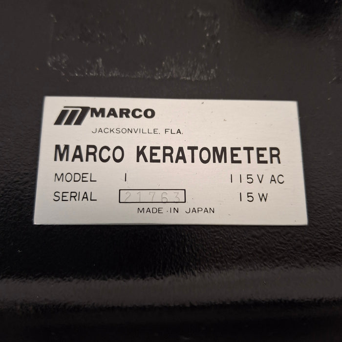 Marco Model 1 Keratometer
