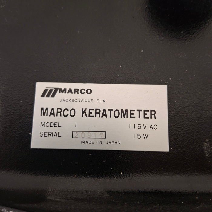 Marco Model 1 Keratometer