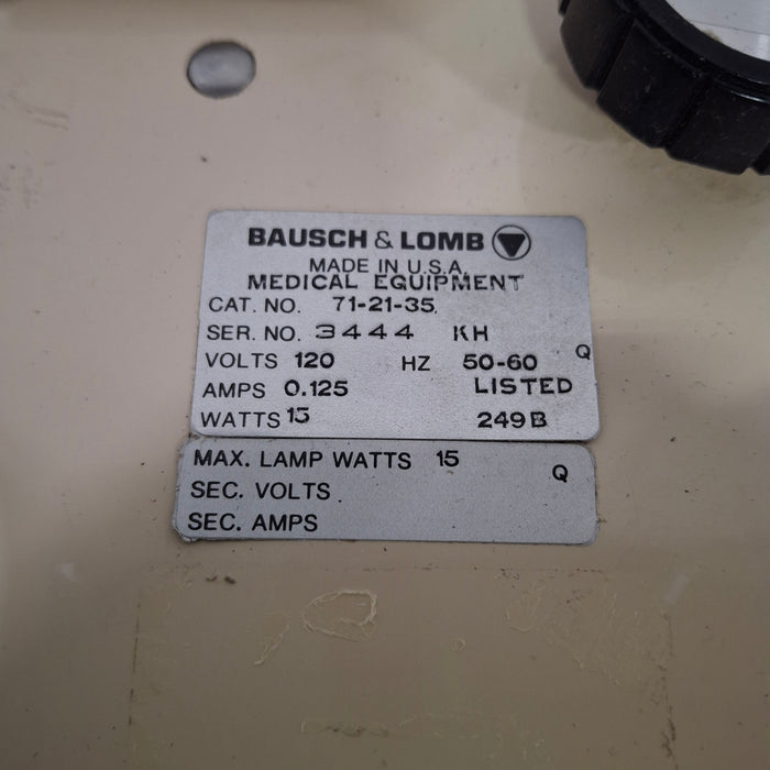 Bausch and Lomb 71-21-35 Keratometer