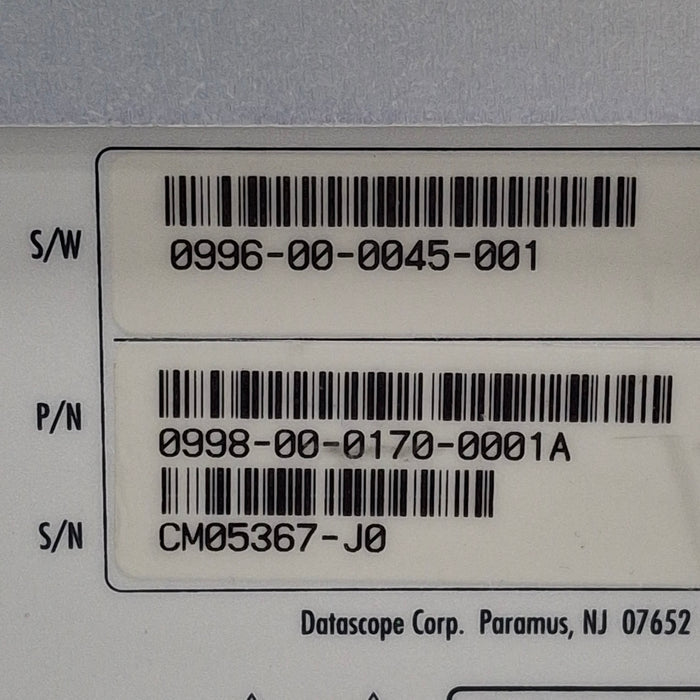 Datascope Passport 2 w/CO2 Patient Monitor