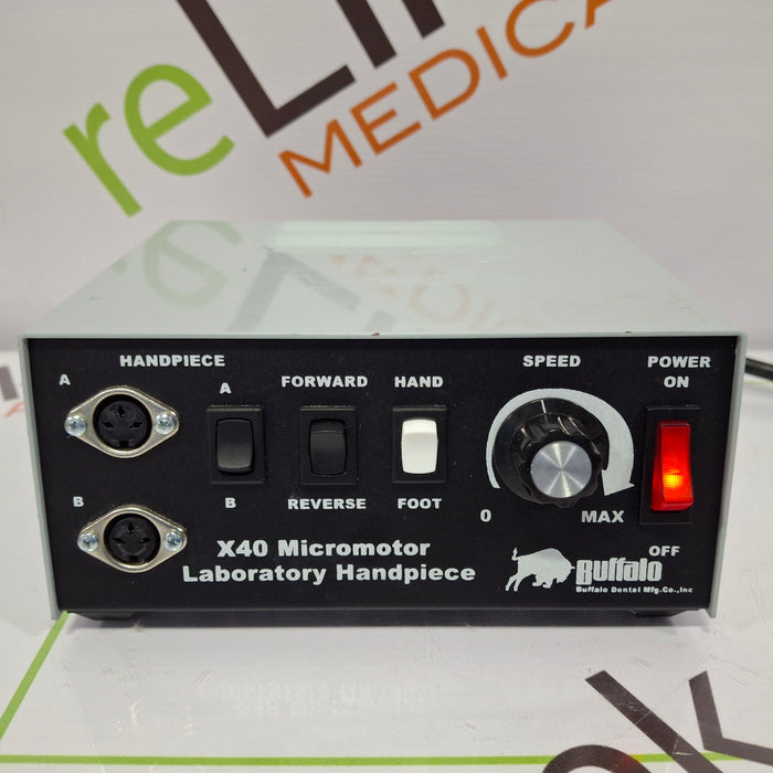 Buffalo Dental X40 Micromotor Laboratory Handpiece
