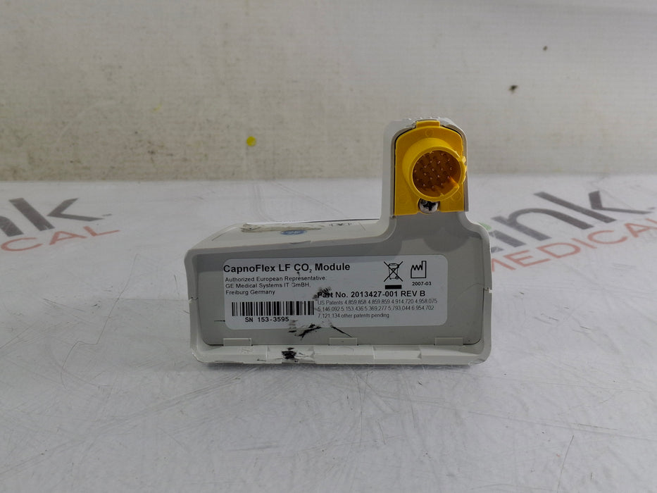 GE Healthcare GE Healthcare Capnoflex LF CO2 Module Patient Monitors reLink Online