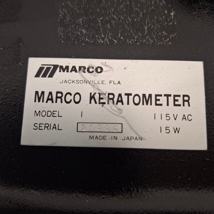 Marco Model 1 Keratometer