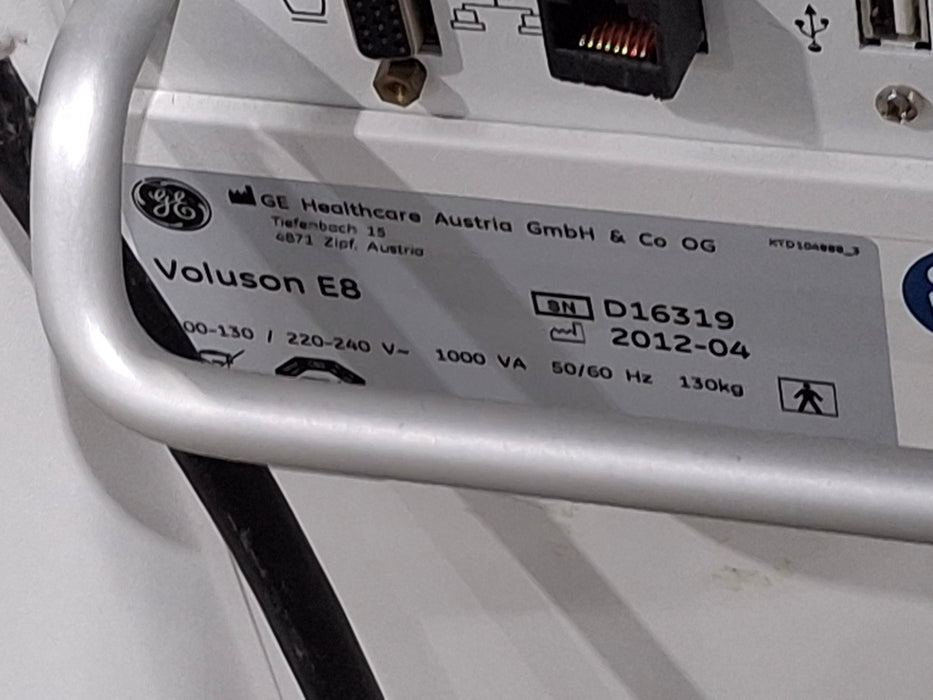 GE Healthcare GE Healthcare Voluson E8 Ultrasound Ultrasound reLink Online