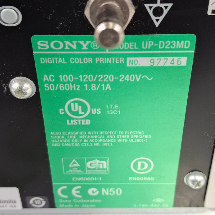 Sony UP-D23MD Imager / Printer