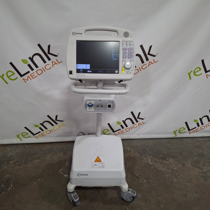 Invivo MDE Precess MRI 3160 Patient Monitoring System w/ Charging Cart