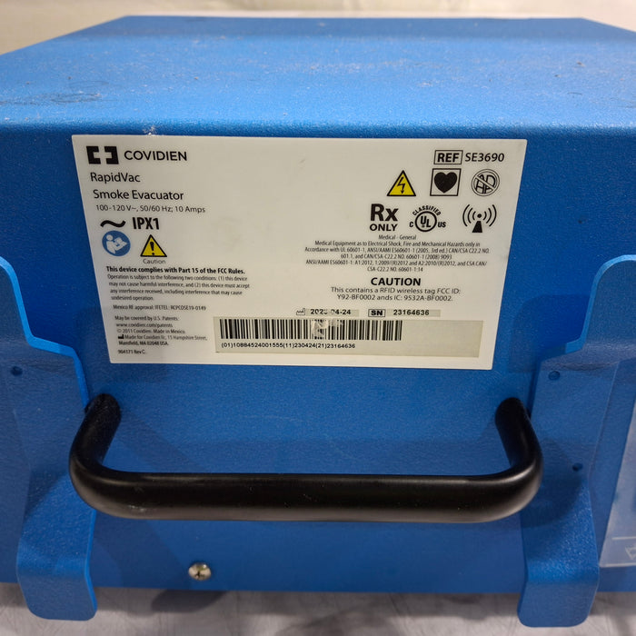 Covidien RapidVac SE3690 Smoke Evacuator