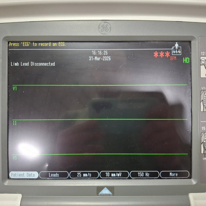 GE Healthcare MAC 5500 HD ECG with CAM Module
