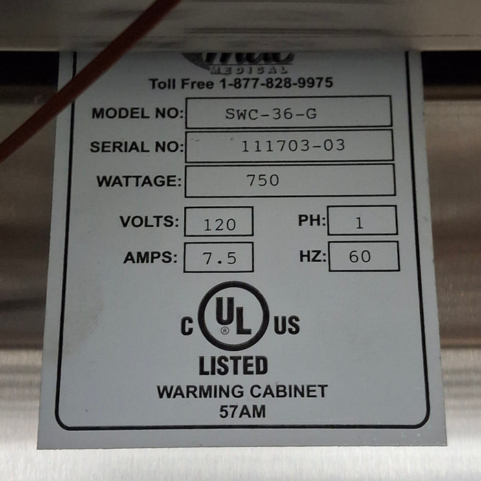 Mac Medical, Inc. Mac Medical, Inc. SWC 36-G Warming Cabinet Medical Furniture reLink Online