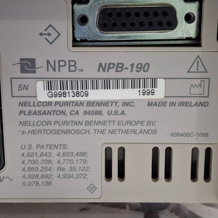 Nellcor NPB-190 Pulse Oximeter