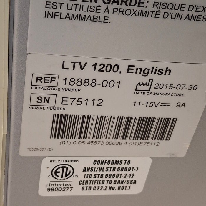 CareFusion LTV 1200 Ventilator