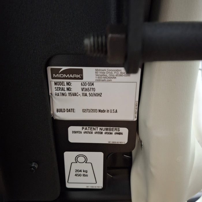 Midmark 630 Procedure Chair
