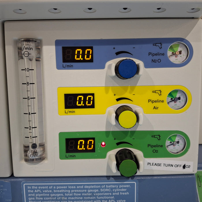 Draeger Medical Fabius GS Premium Anesthesia Machine