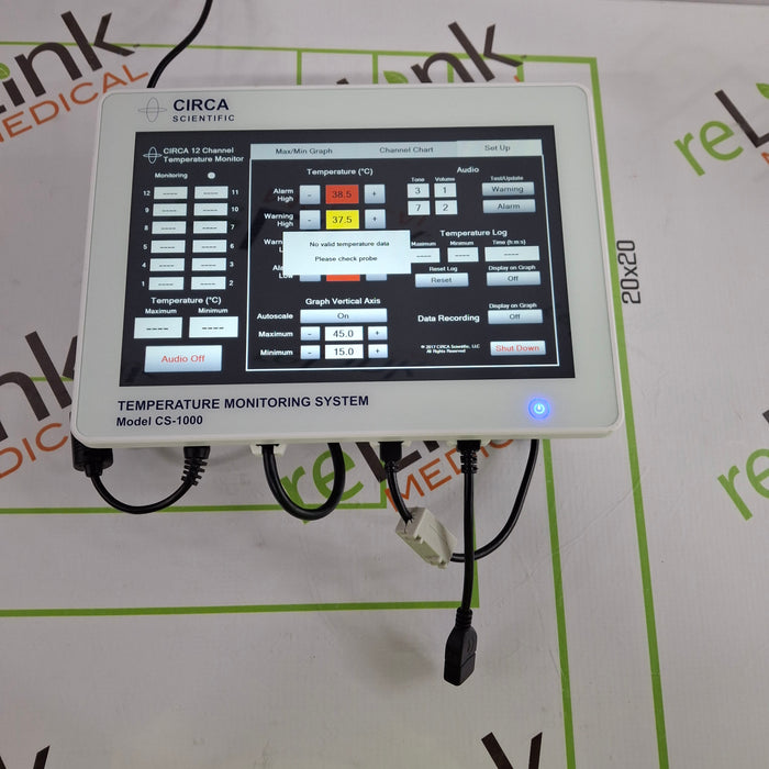 CIRCA Scientific, Inc. CS-1000 Temperature Monitoring System