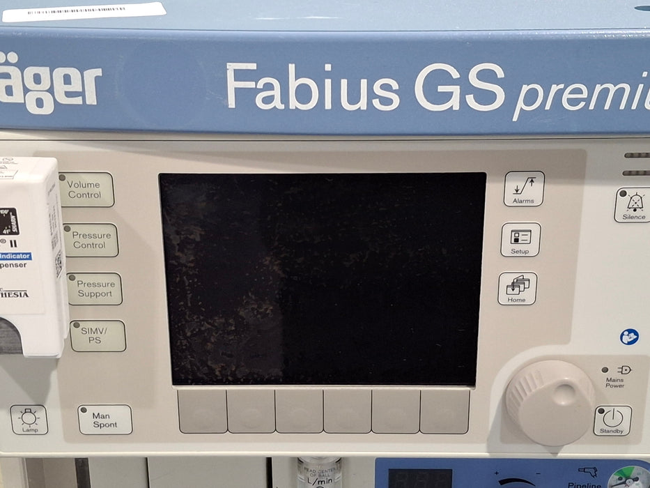 Draeger Medical Fabius GS Premium Anesthesia Machine