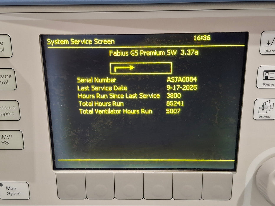 Draeger Medical Fabius GS Premium Anesthesia Machine
