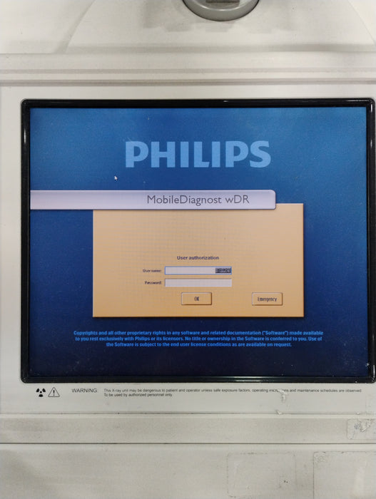 Philips Digital Mobile Diagnost Portable X-Ray