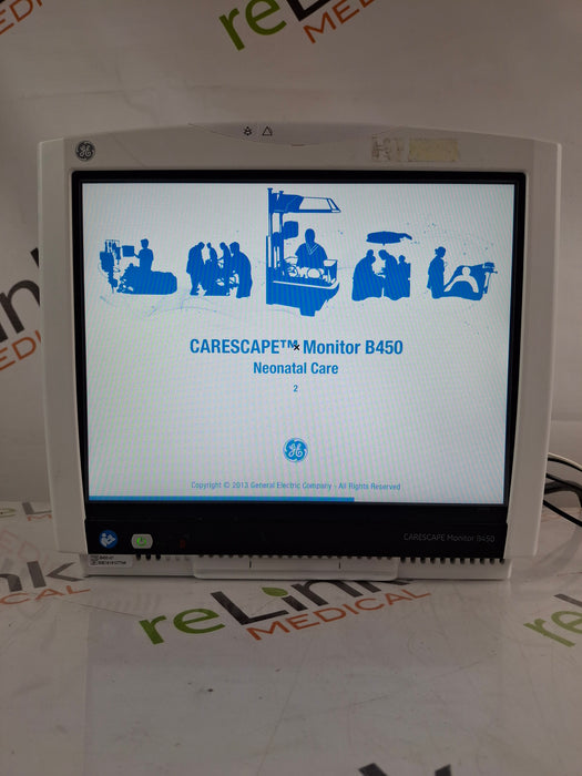 GE Healthcare Carescape B450 Neonatal Care Patient Monitor