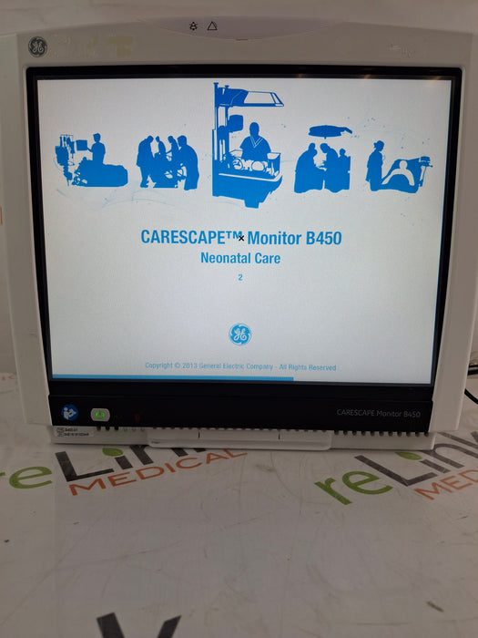 GE Healthcare Carescape B450 Neonatal Care Patient Monitor