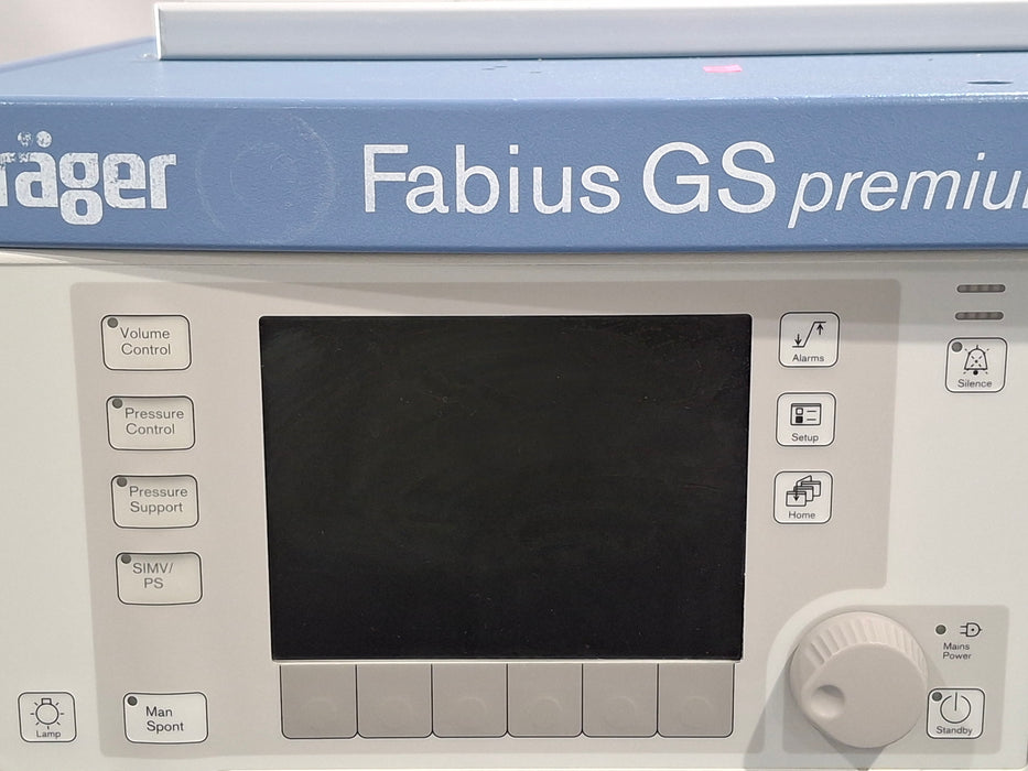 Draeger Medical Fabius GS Premium Anesthesia Machine