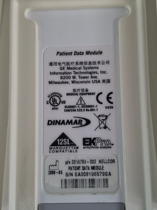GE Healthcare GE Healthcare PDM Nellcor Patient Data Module Patient Monitors reLink Online
