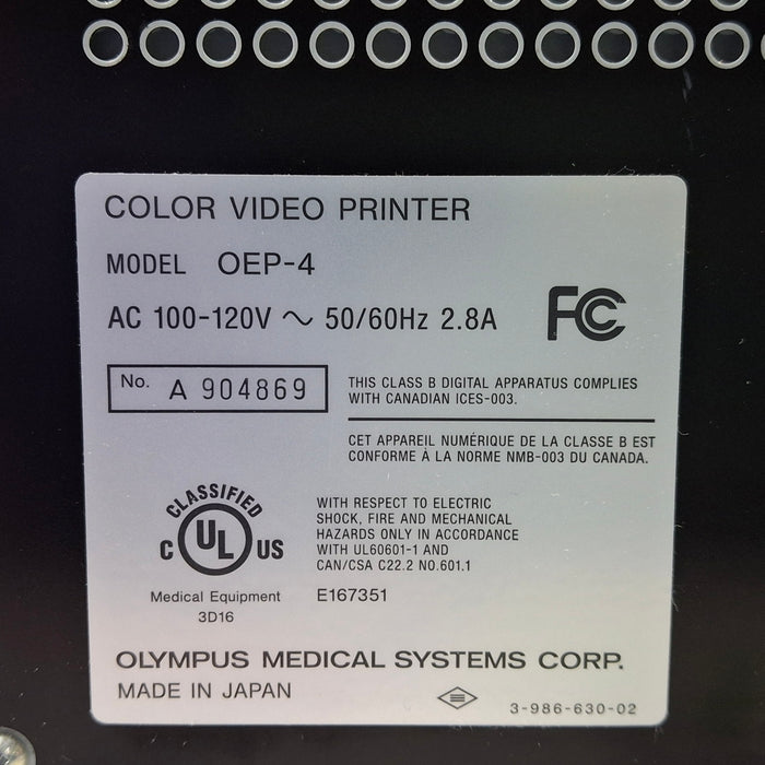 Olympus OEP-4 Color Video Printer