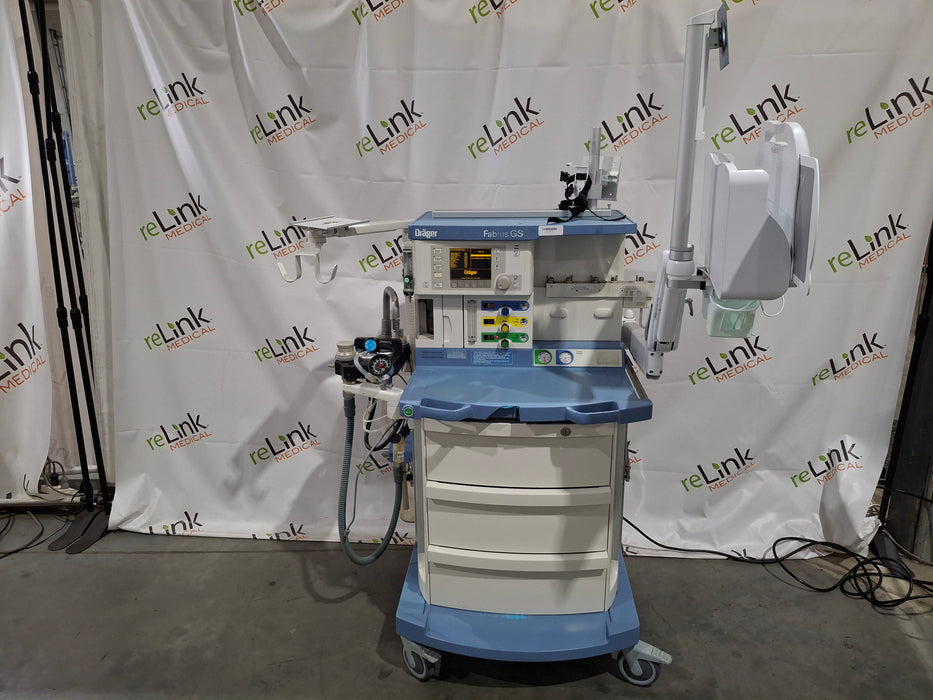Draeger Medical Draeger Medical Fabius GS Anesthesia Machine Anesthesia reLink Online