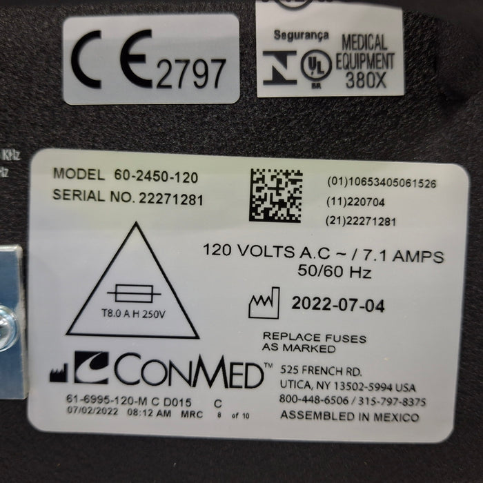 ConMed System 2450 Electrosurgical Unit