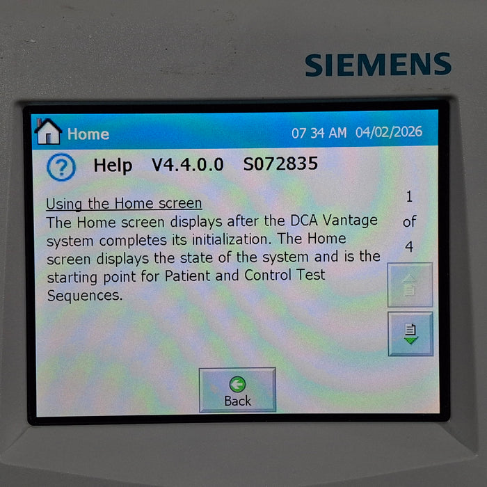 Siemens DCA Vantage Analyzer