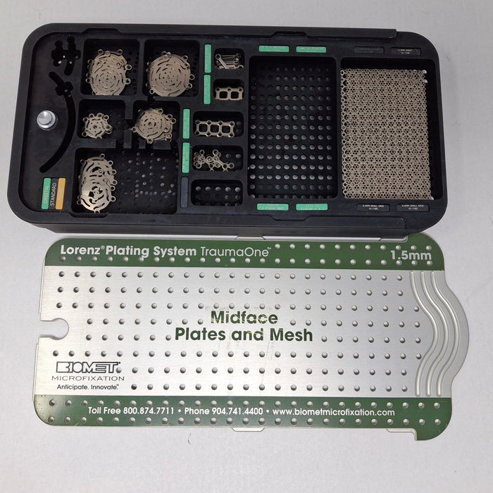 Biomet, Inc. TraumaOne Lorenz Plating System 1.5mm/2.0mm/2.3mm